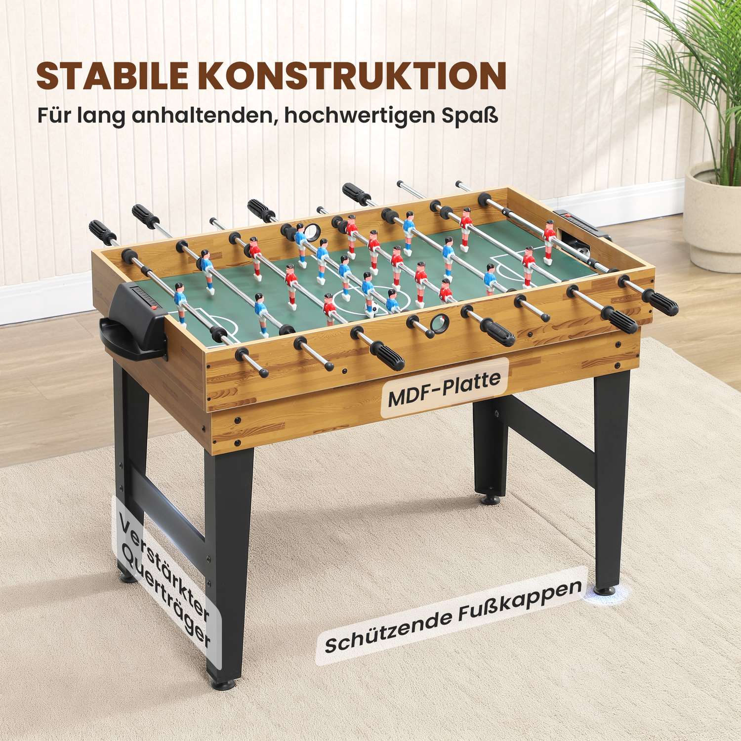 13-i-1-spelbord, fotboll, schack, biljard, MDF