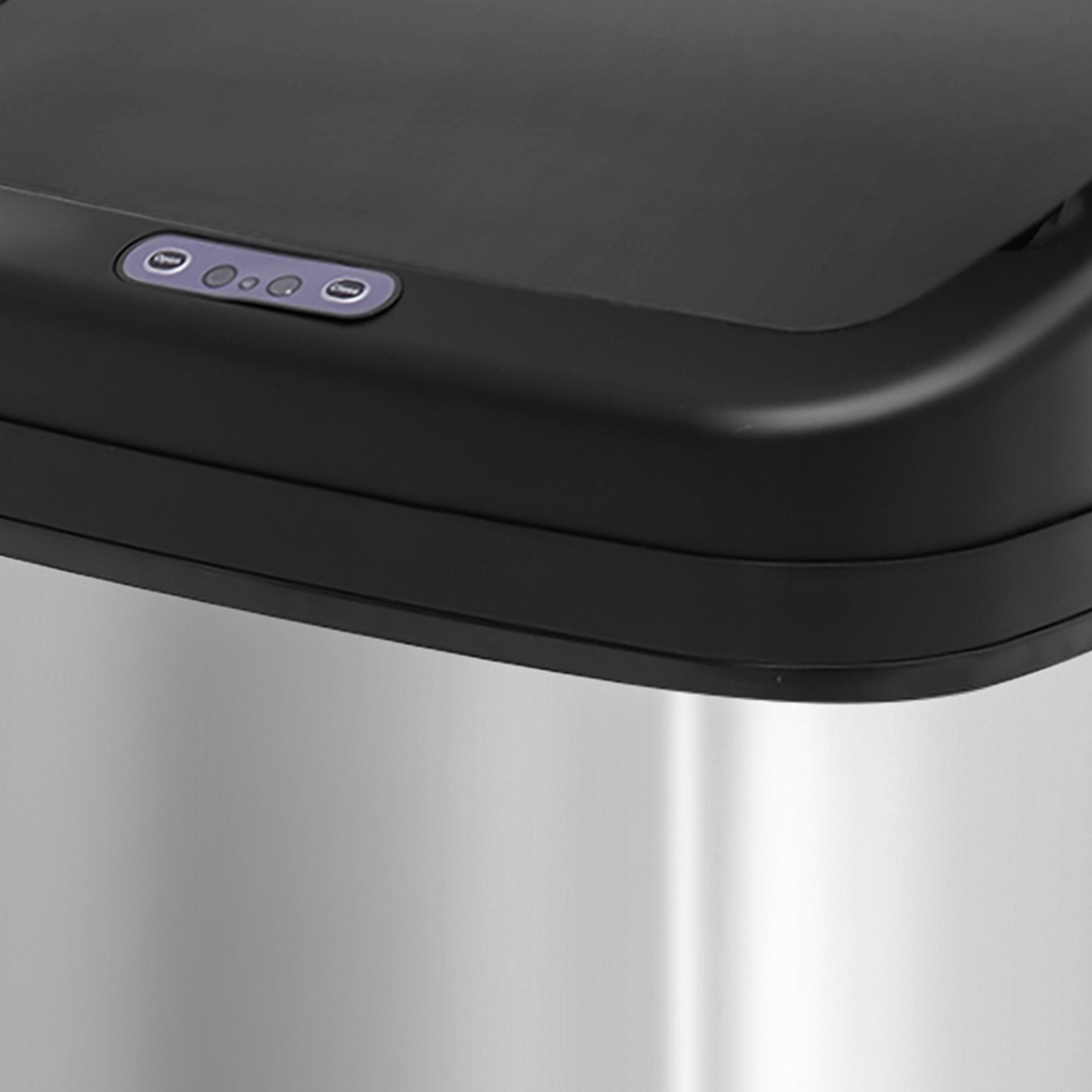 20L rostfri papperskorg med sensor – infraröd, batteridriven
