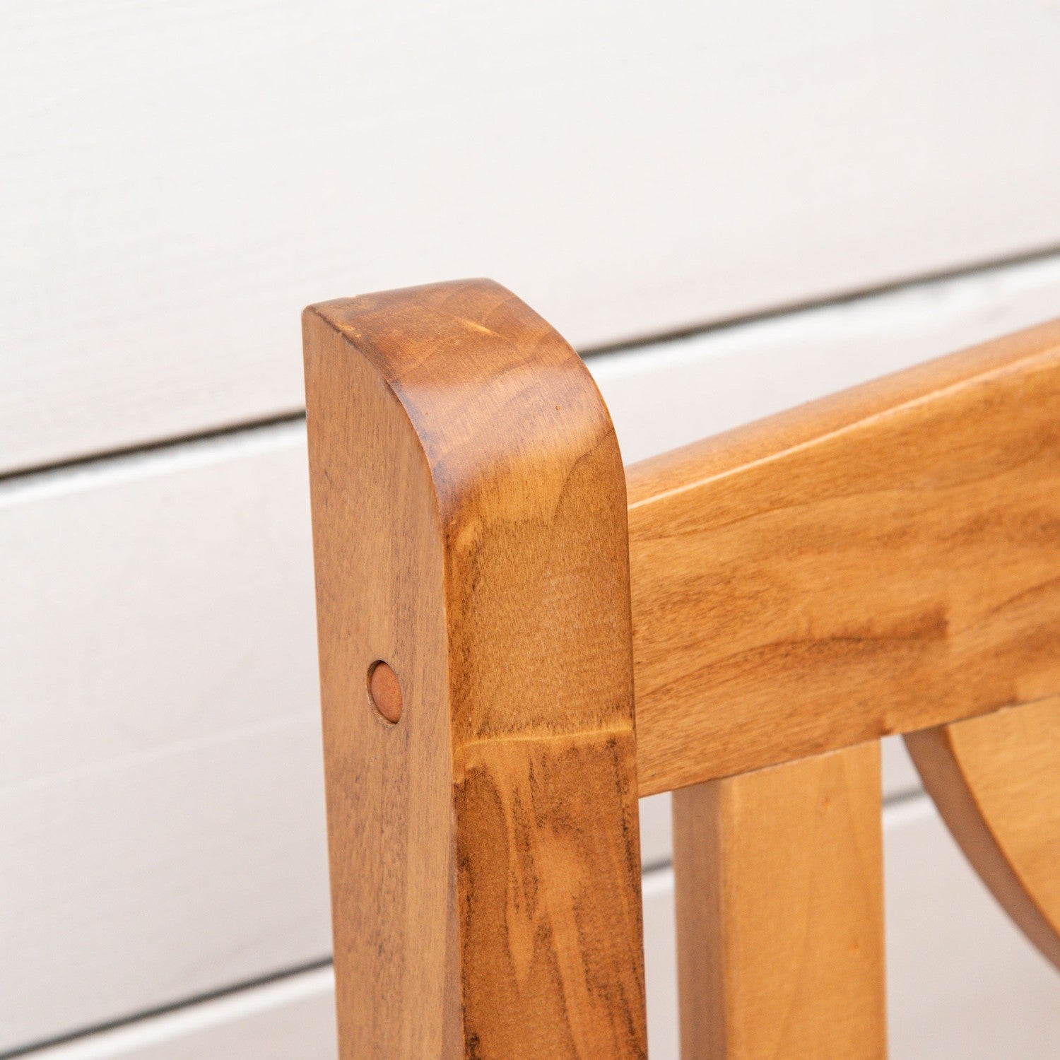 2-sits trädgårdsbänk, poppelträ, naturlig finish