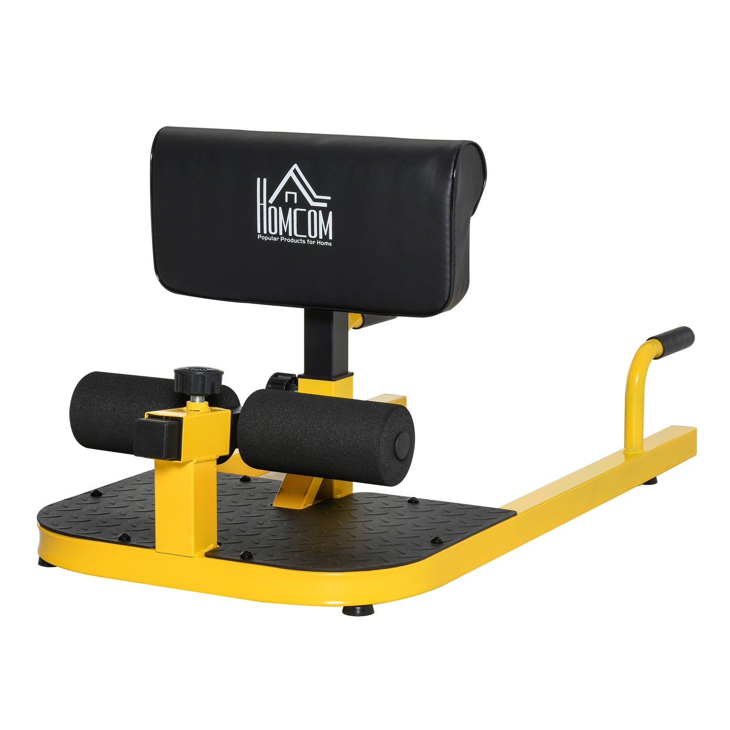 3-i-1 justerbar Sissy Squat Trainer, stål, 120 kg kapacitet