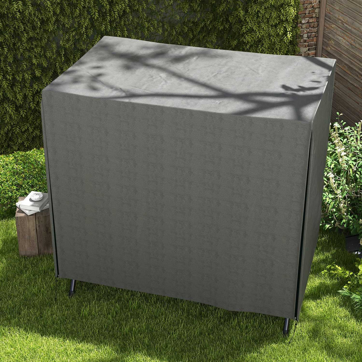 Housse de balancelle de jardin 3 places, tissu 420D résistant à l'hiver et aux UV
