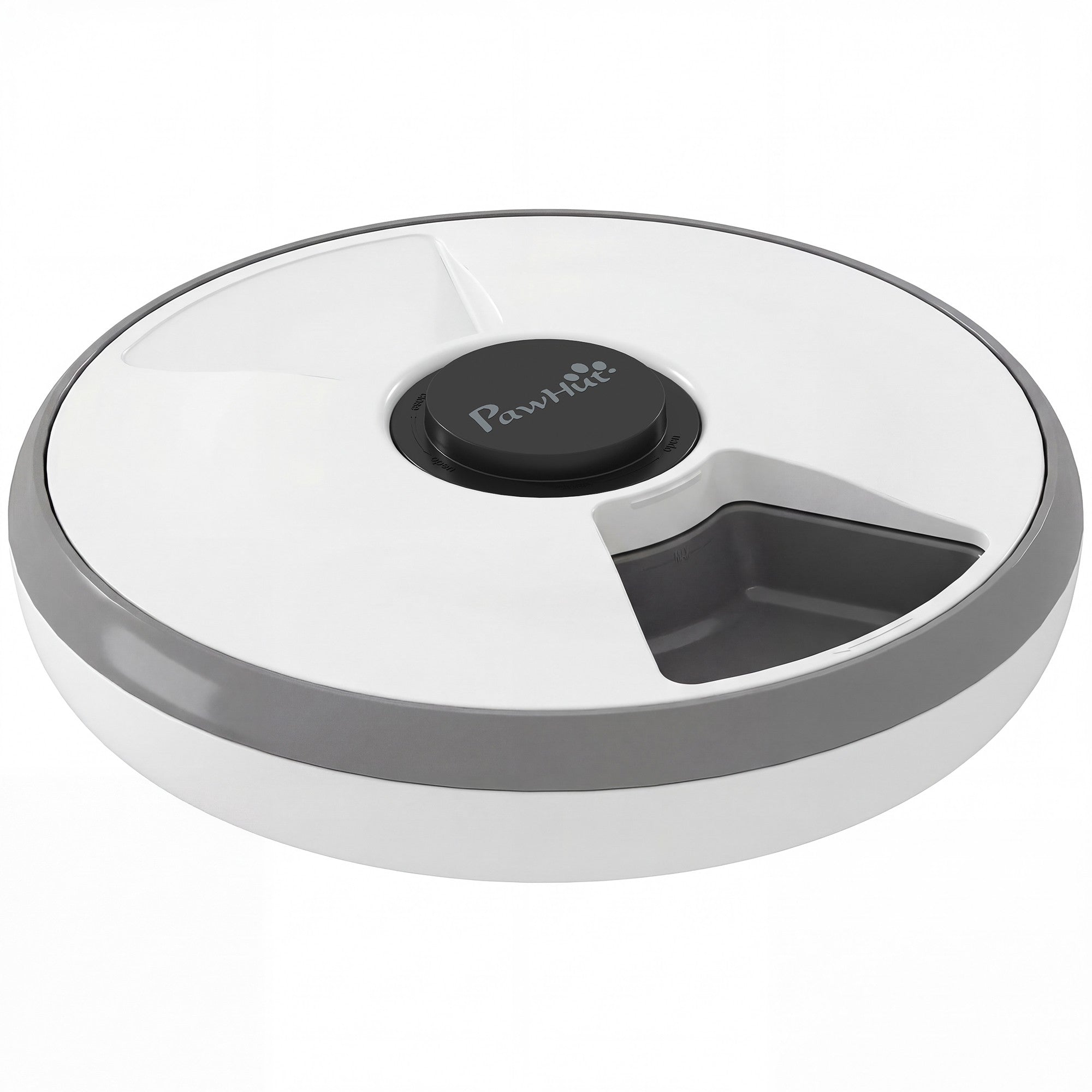 Automatisk husdjursmatare med timer, 6 måltider, LED-display
