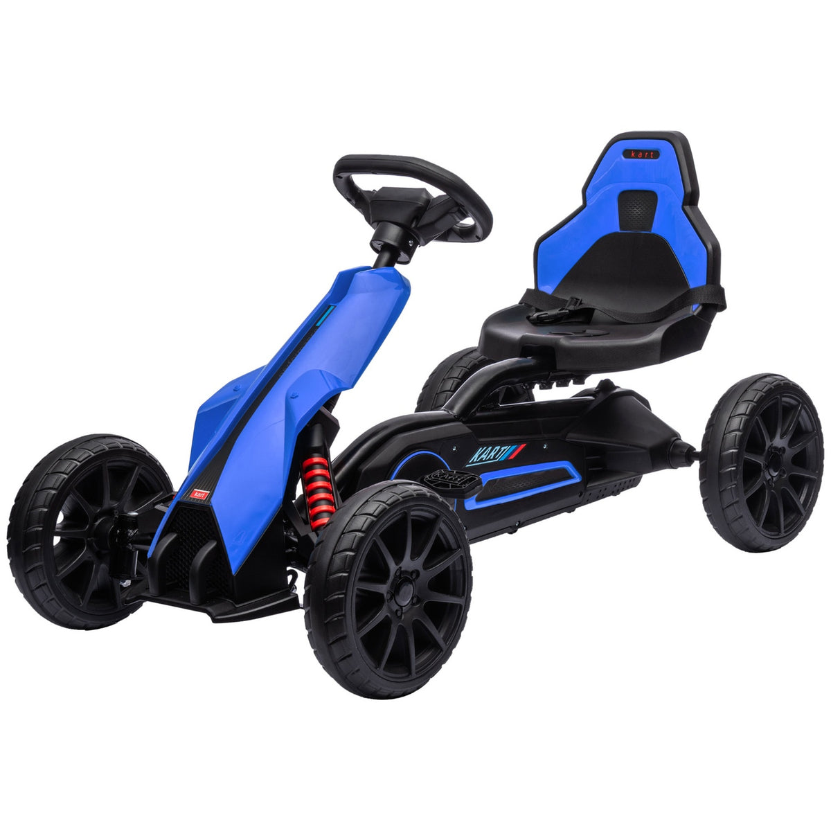 Kinder-Pedal-Gokart mit verstellbarem Sitz und Handbremse