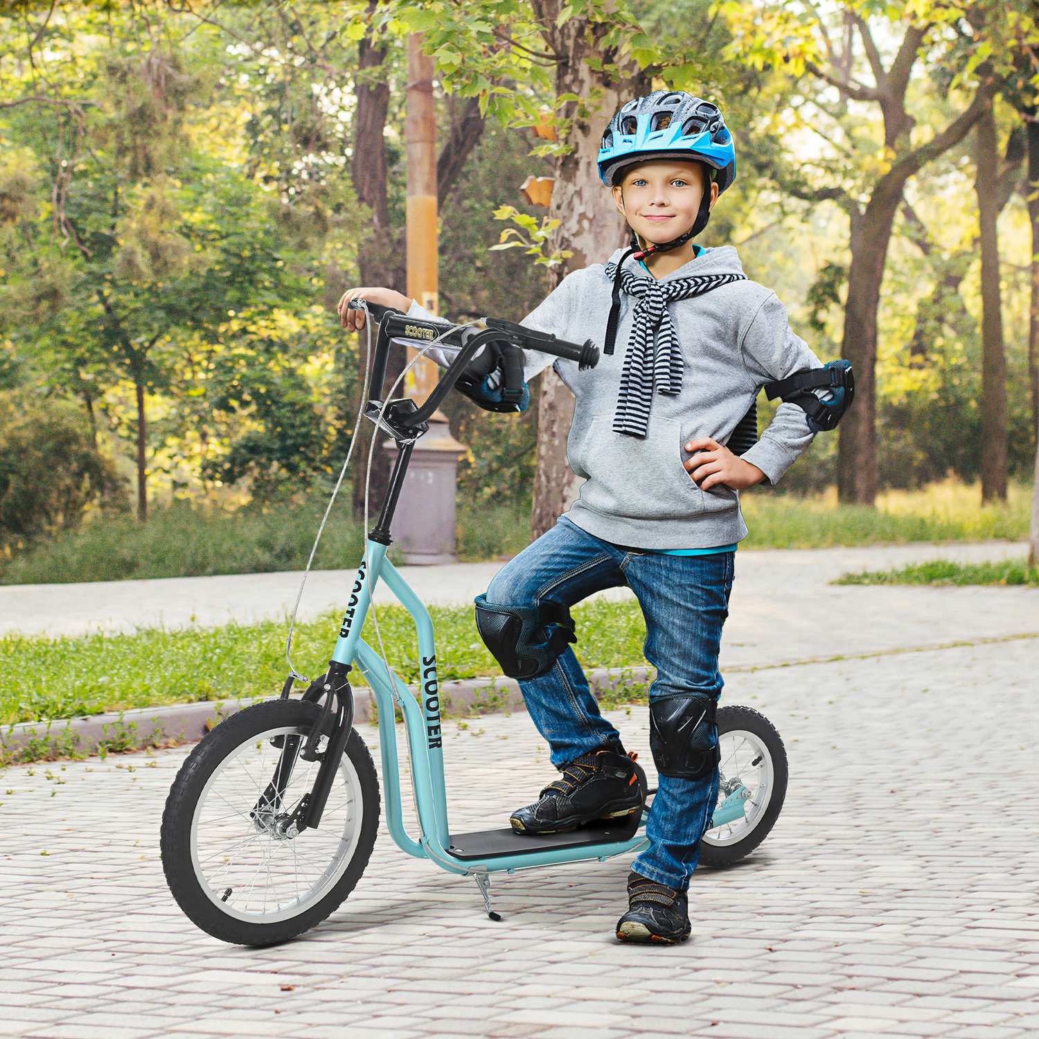Barnsparkcykel med luftdäck, ålder 5+