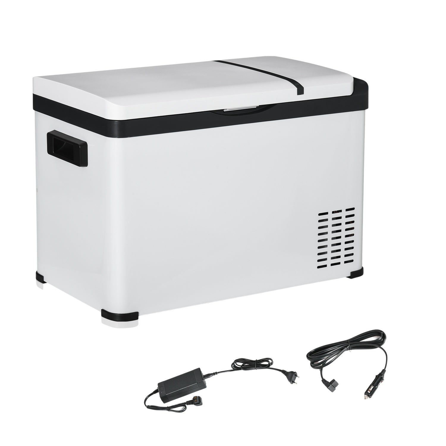 Bilkylbox 30L – LCD, Dual Voltage, Portabelt kylskåp