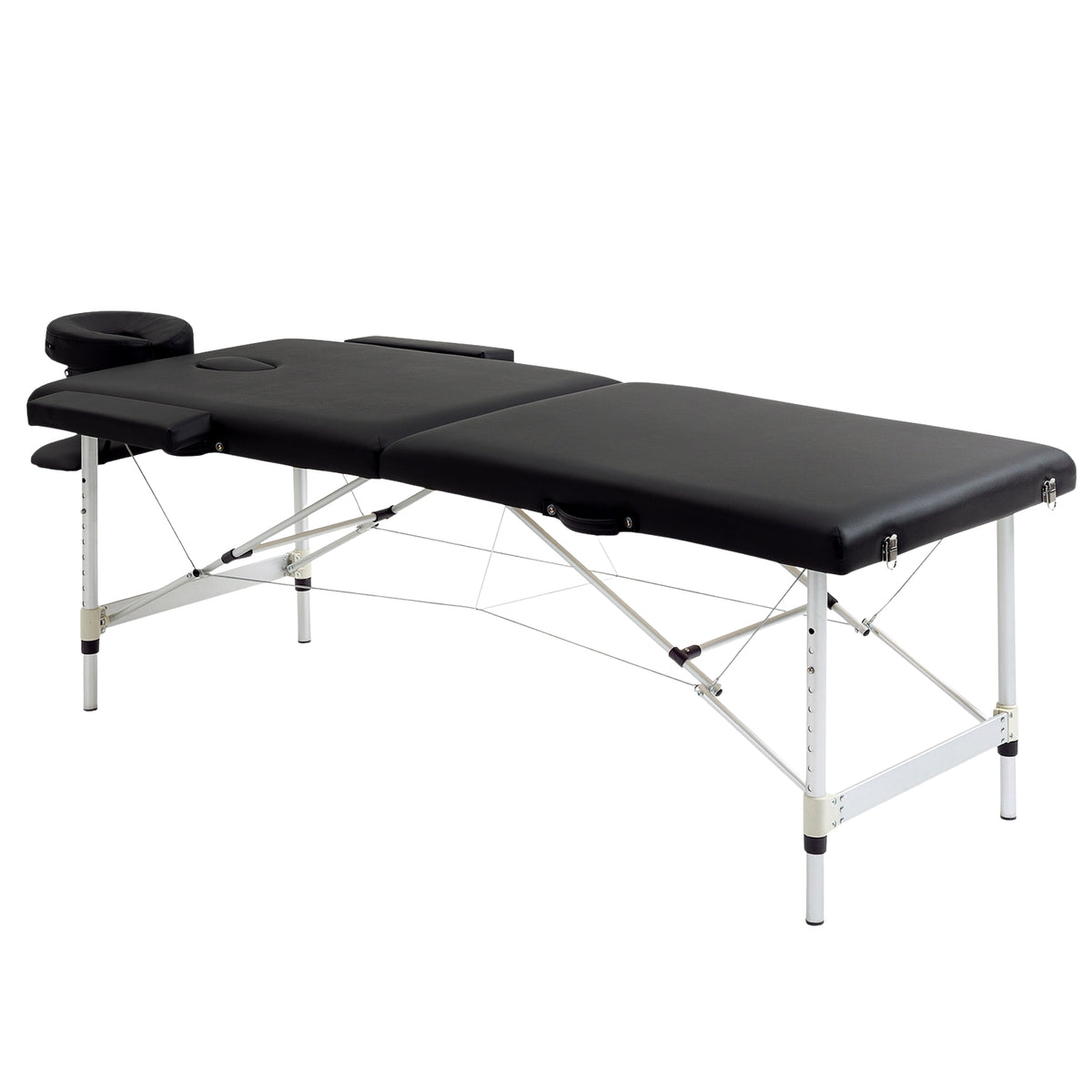Bärbart massagebord med bärväska, justerbar höjd