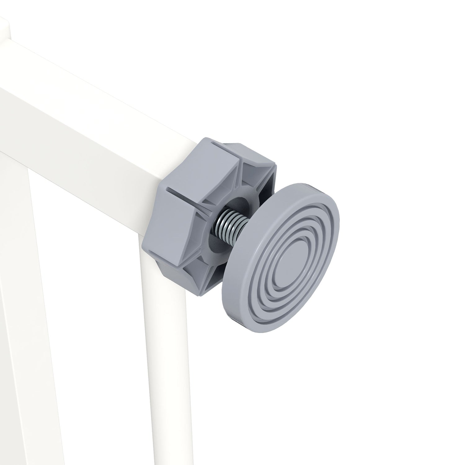 Dog Safety Gate, 74-80 cm, No-Drill, Metall & Plast