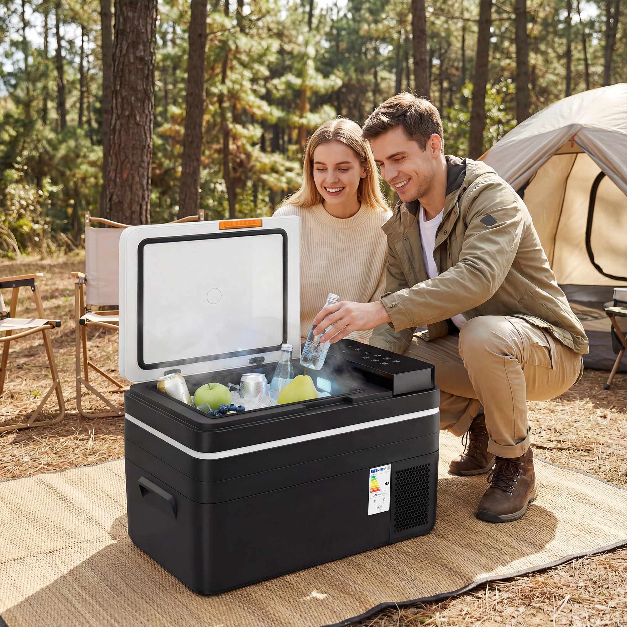 Elektrisk kylbox 30L, -20C till 20C, appstyrning
