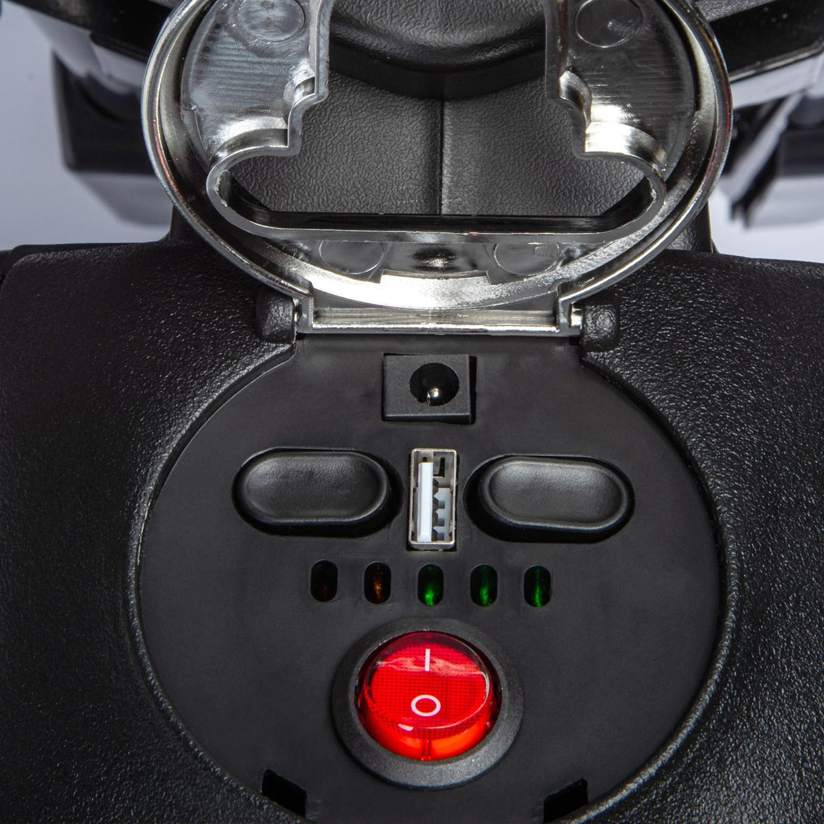 Moto électrique pour enfant, 12V, musique et roulettes stabilisatrices, 6 km/h
