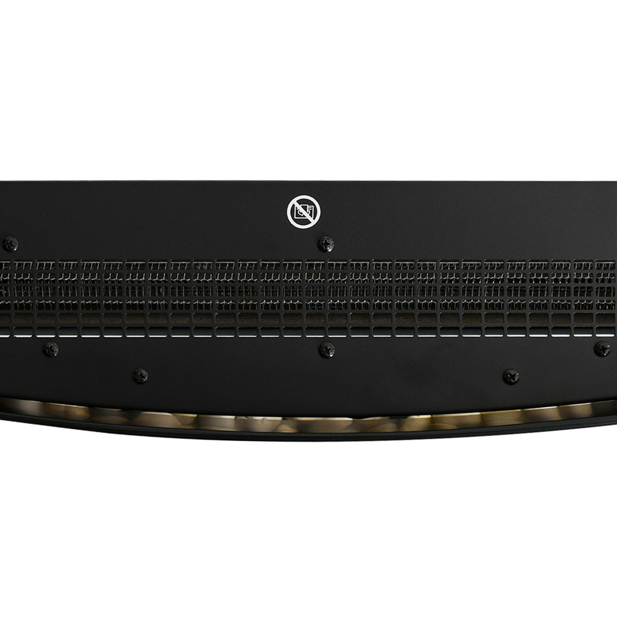 Elspis, 2 effektnivåer, svart rostfritt stål