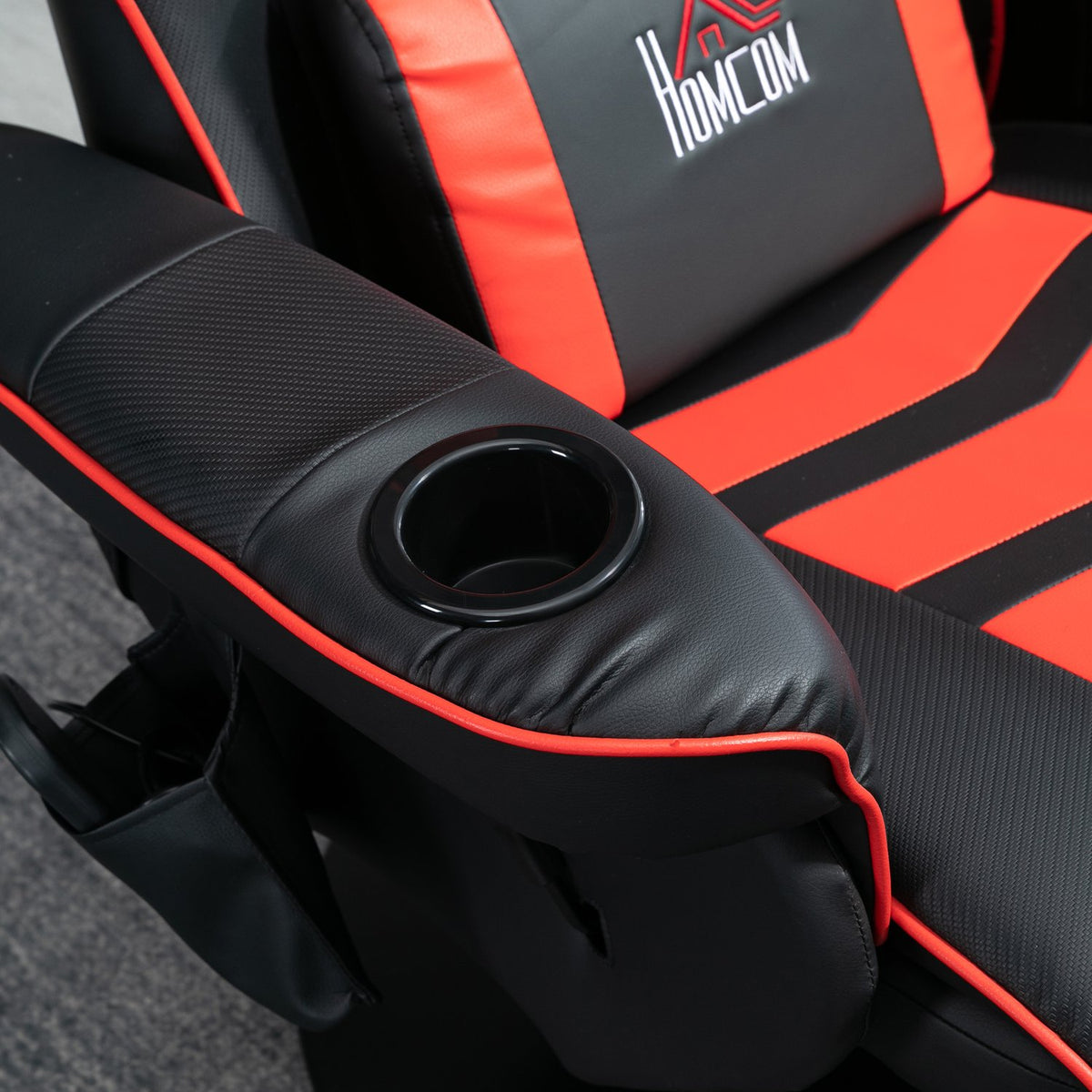 Ergonomischer Relaxsessel Loungesessel, Kunstleder, Massagefunktion
