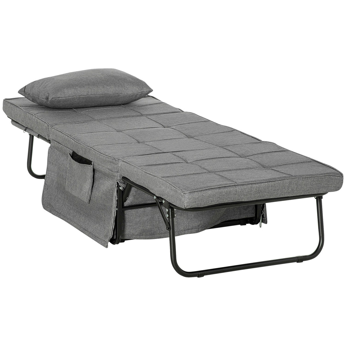 Klappbares 4-in-1 Gästebett & Ottomane mit verstellbarer Höhe