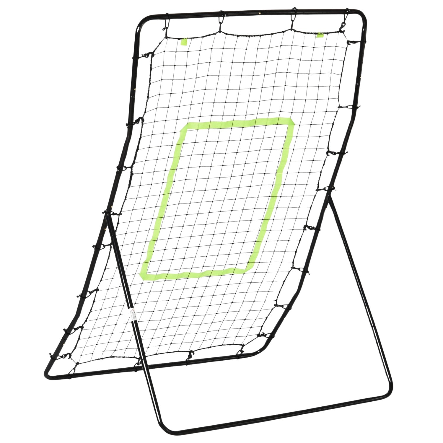 Football Rebound Wall – Stål & PE, 75x126cm träningshjälp