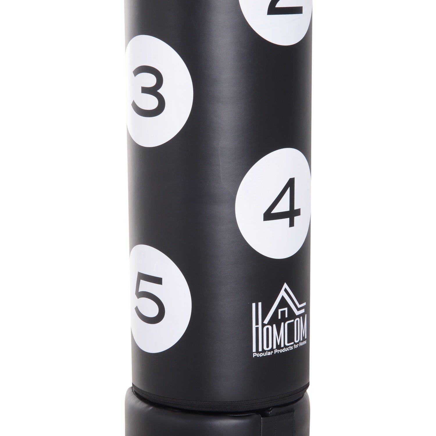 Fristående 176cm Heavy Duty boxningspåse med vinyldyna