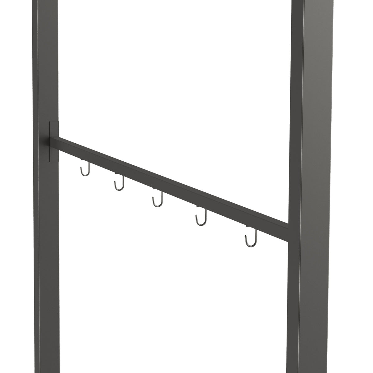 Abri de barbecue avec protection pluie résistante aux UV, cadre en acier beige