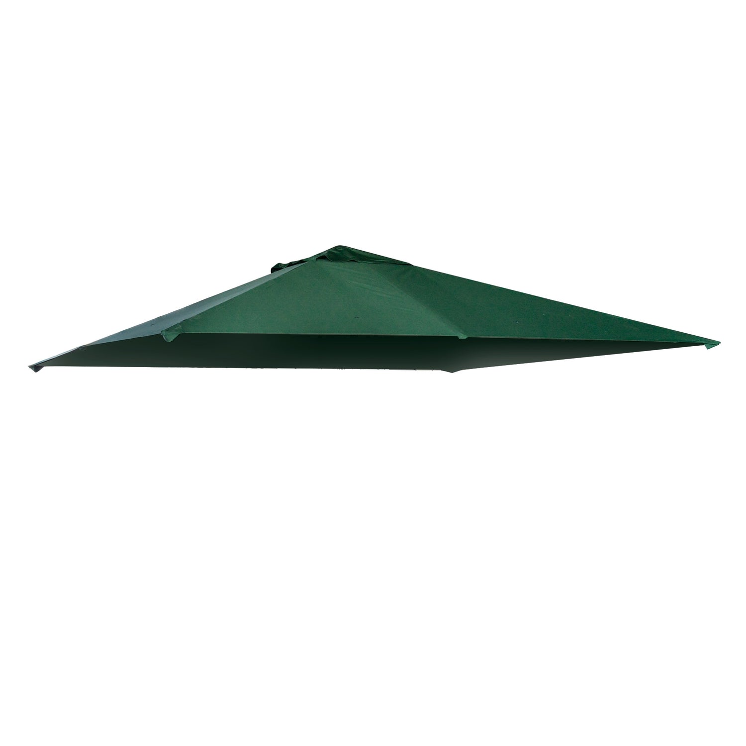 Grön polyestergazebo takbyte, 2,98 x 2,95 M