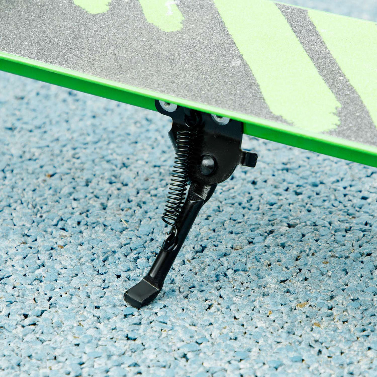 Trottinette pliante pour enfant, hauteur réglable, 2 roues légères, vert