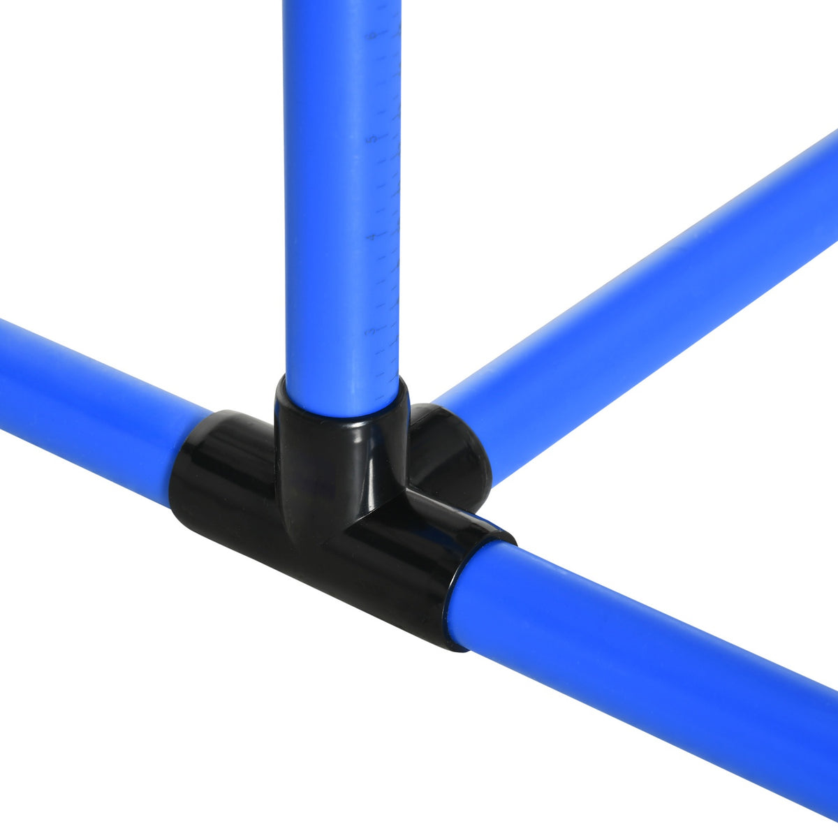 Set d'entraînement agility pour chien – 4 haies en plastique bleues