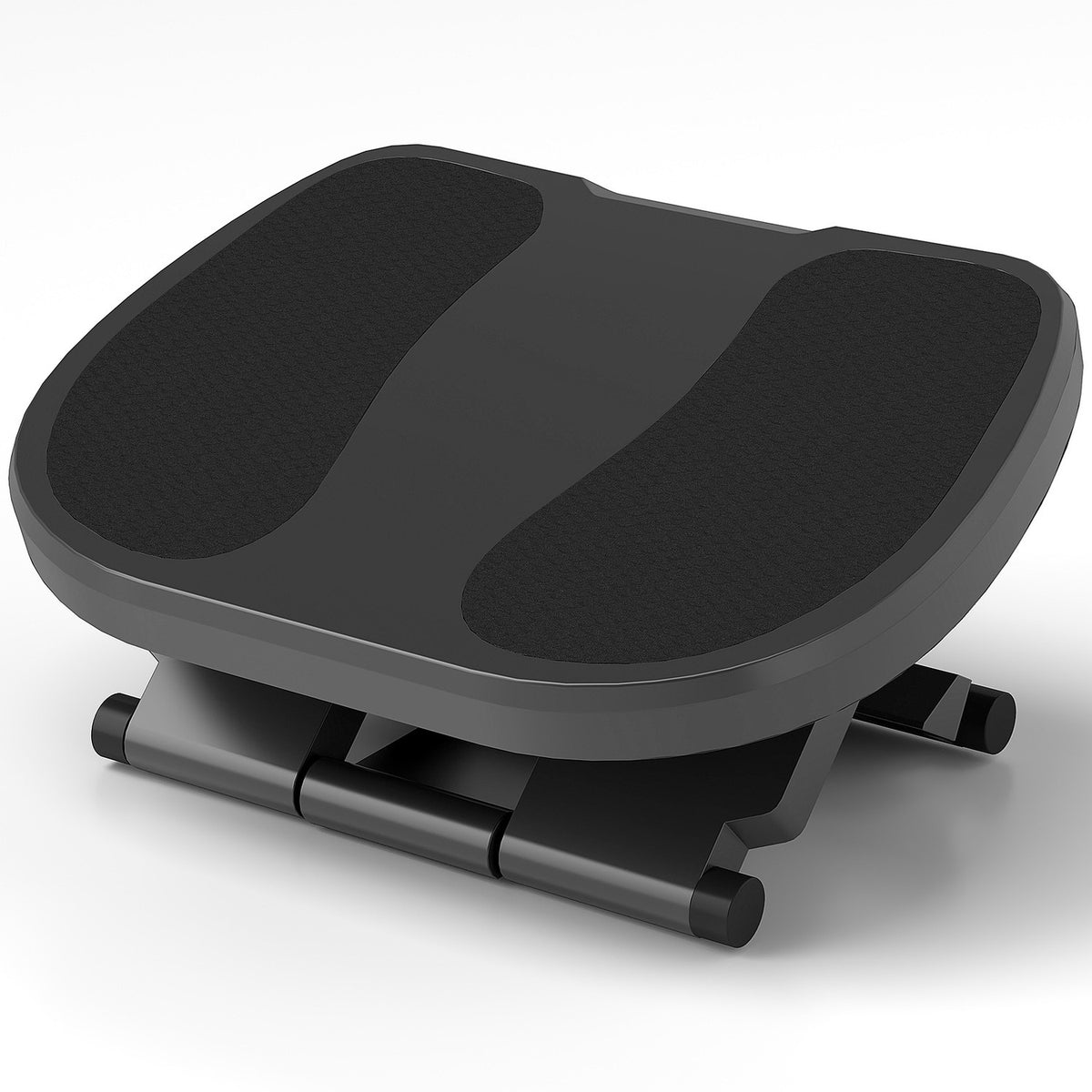Repose-pieds de bureau ergonomique réglable – 3 niveaux, gris