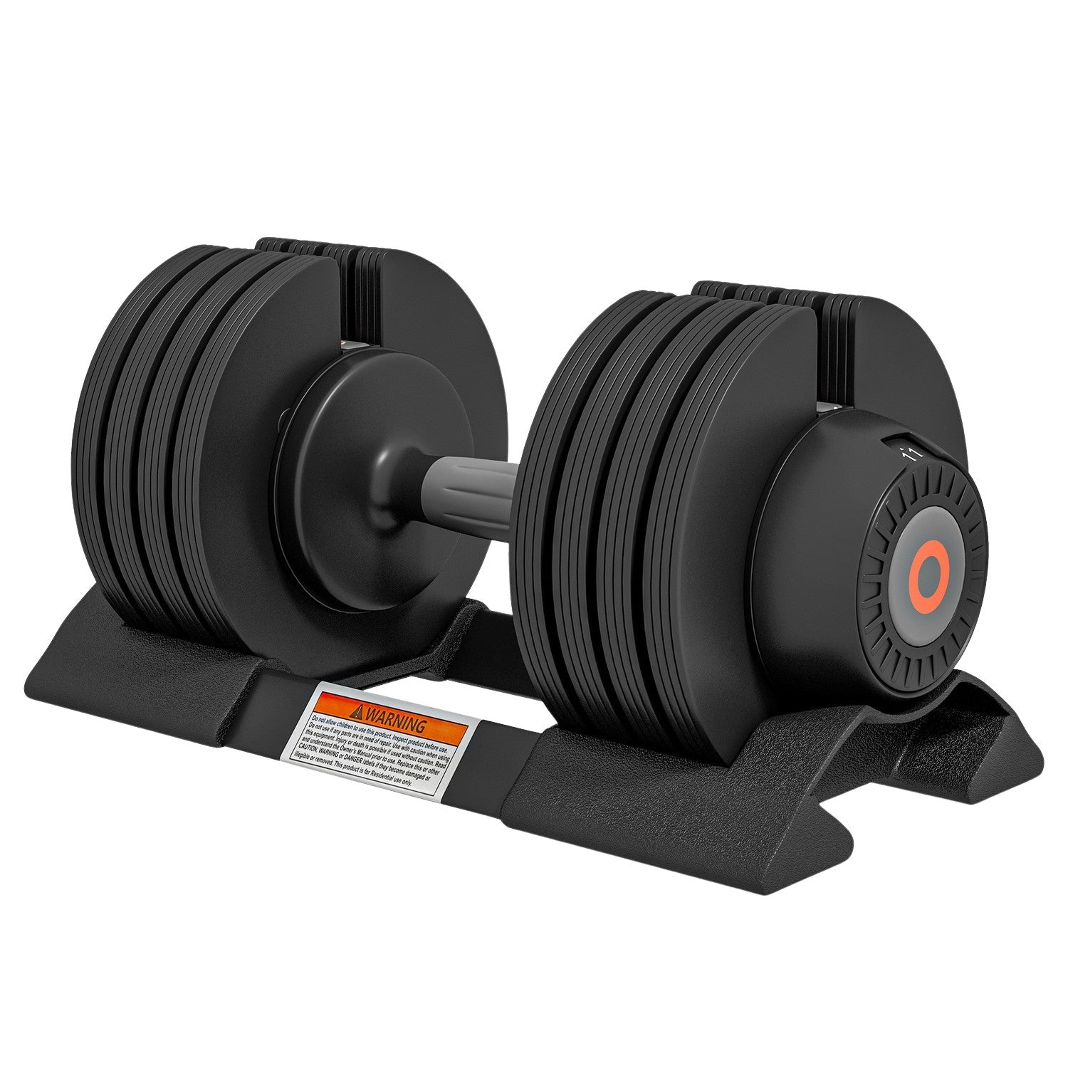 Justerbart hantelset, 6–20 kg med halkfritt grepp