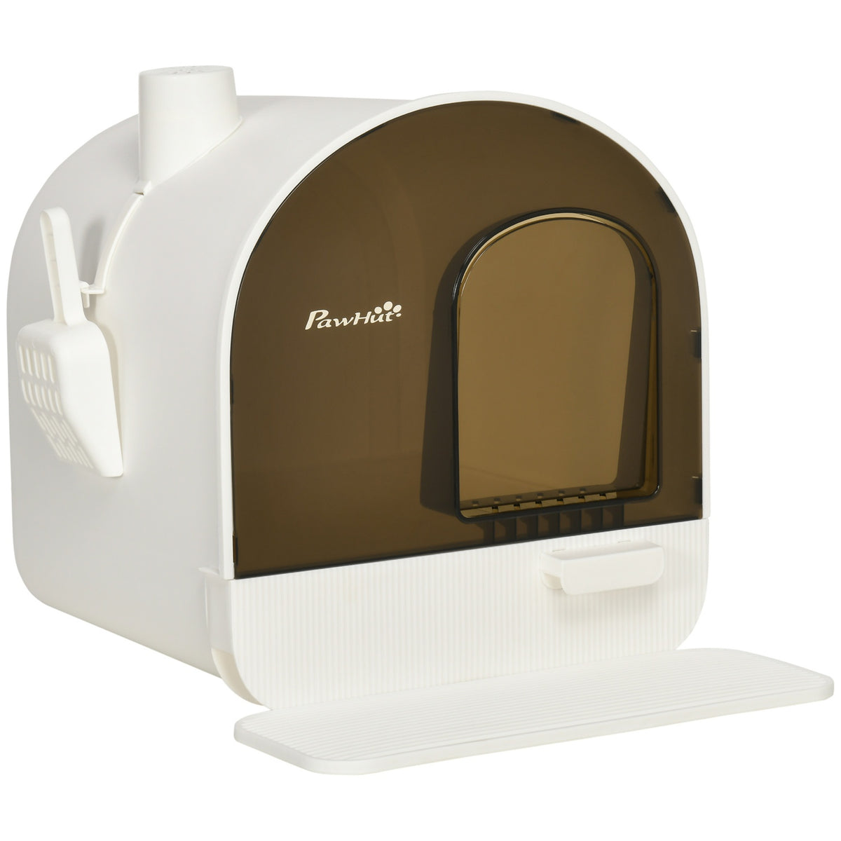 Katzentoilette mit Haube und Matte, für Katzen bis 5 kg