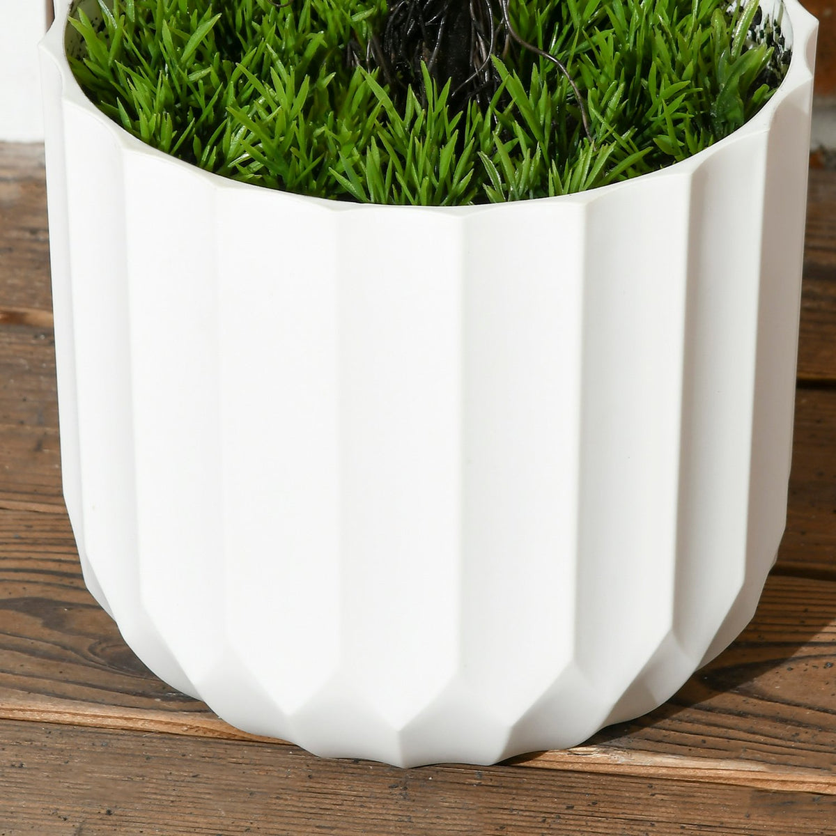 Künstliche Zypressen mit Moos – 2er-Set, 90 cm