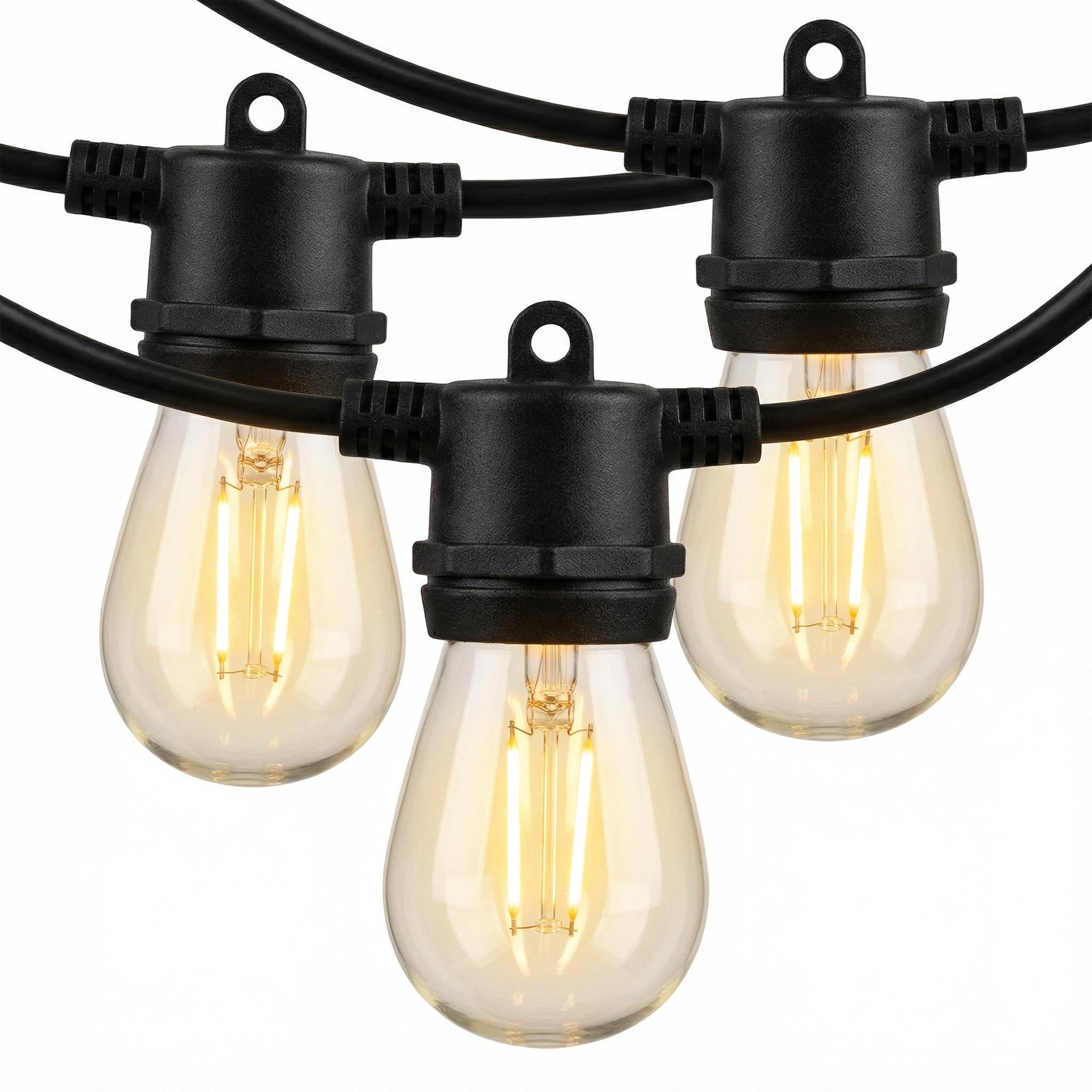 LED-gardinbelysning, RGBW, 16,8 m, Vattentät, Fjärrkontroll