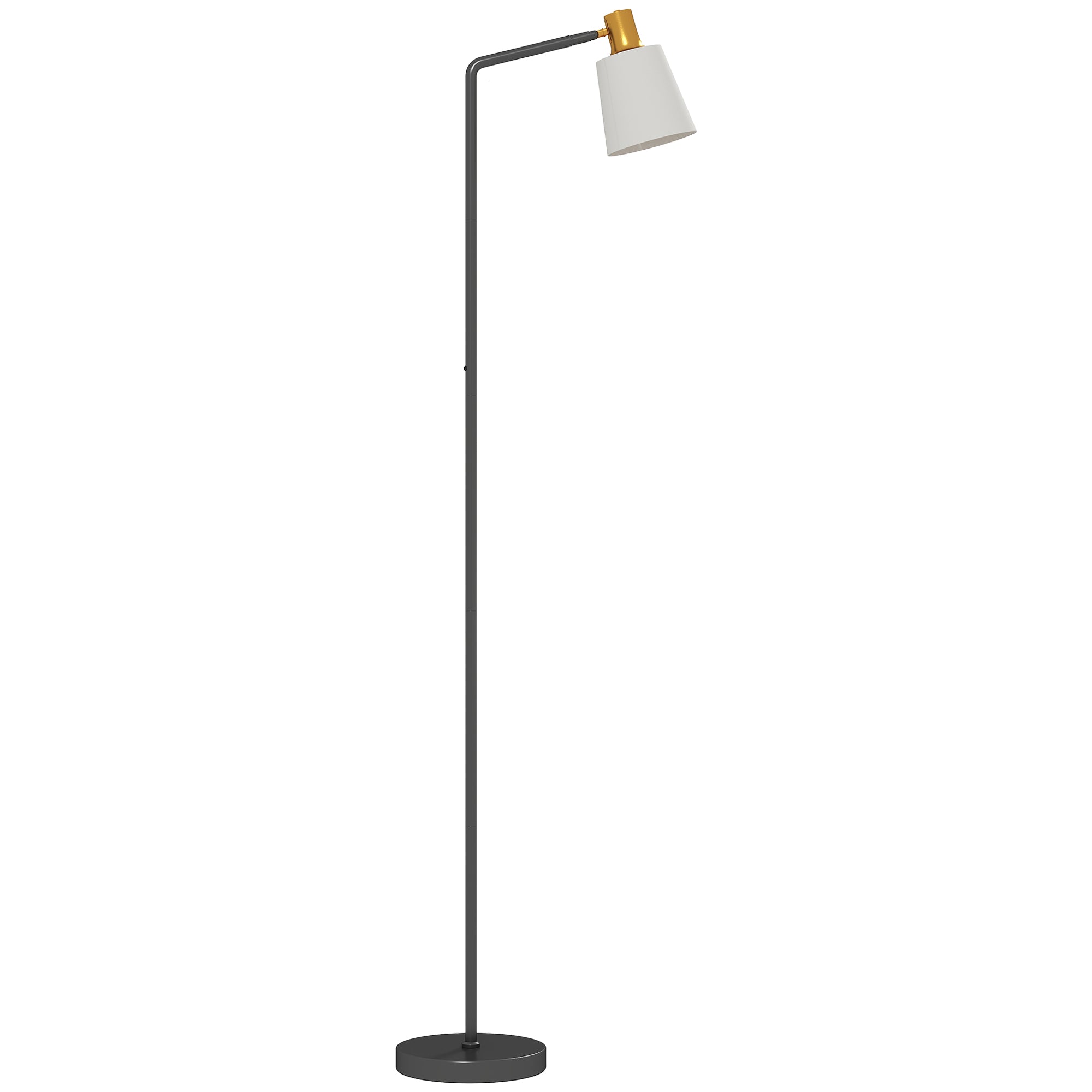 LED-golvlampa, justerbart huvud, 3 färgtemperaturer