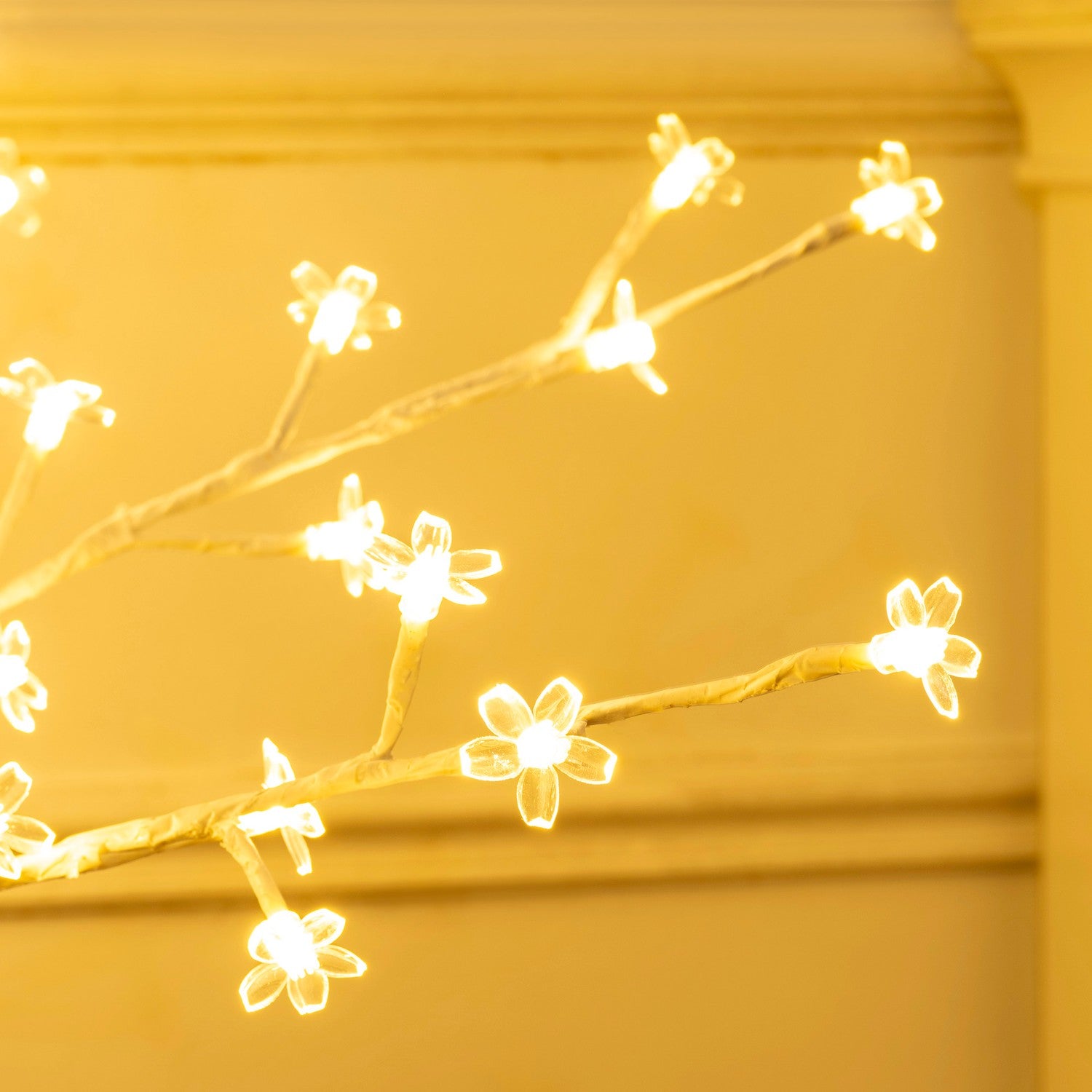 LED-ljusgran, 150 cm, varmvit, inomhus-/utomhusbruk