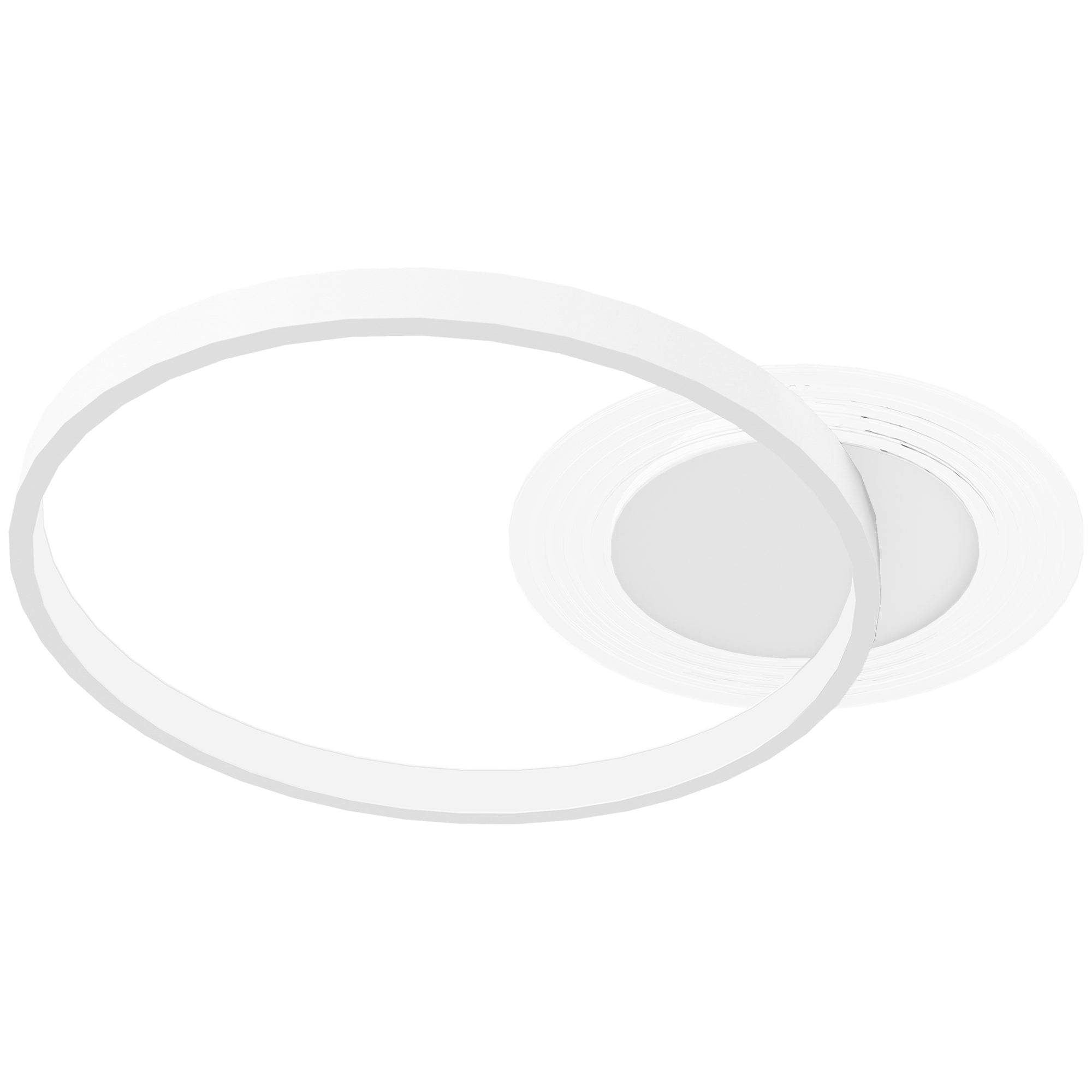 LED-taklampa, justerbar färgtemperatur, 30W, vit