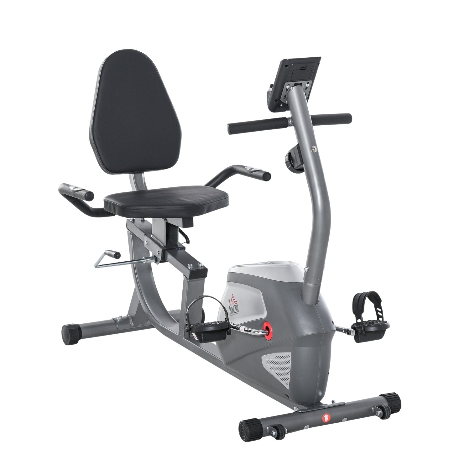 Liggande motionscykel, LCD-skärm, 8 motståndsnivåer