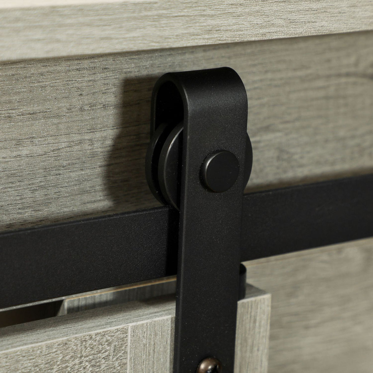 Niche pour chien moyenne - gris, double porte, option deux pièces