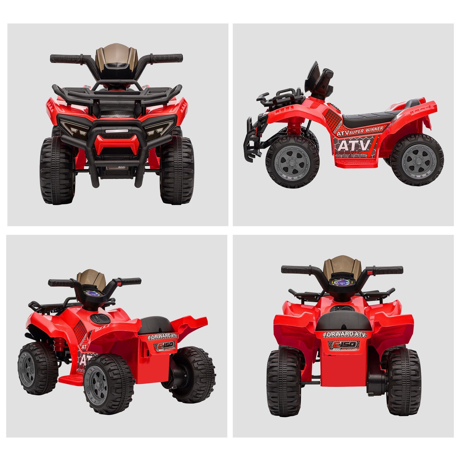 Mini Elektrisk Quad för småbarn 18-36 månader – Rosa
