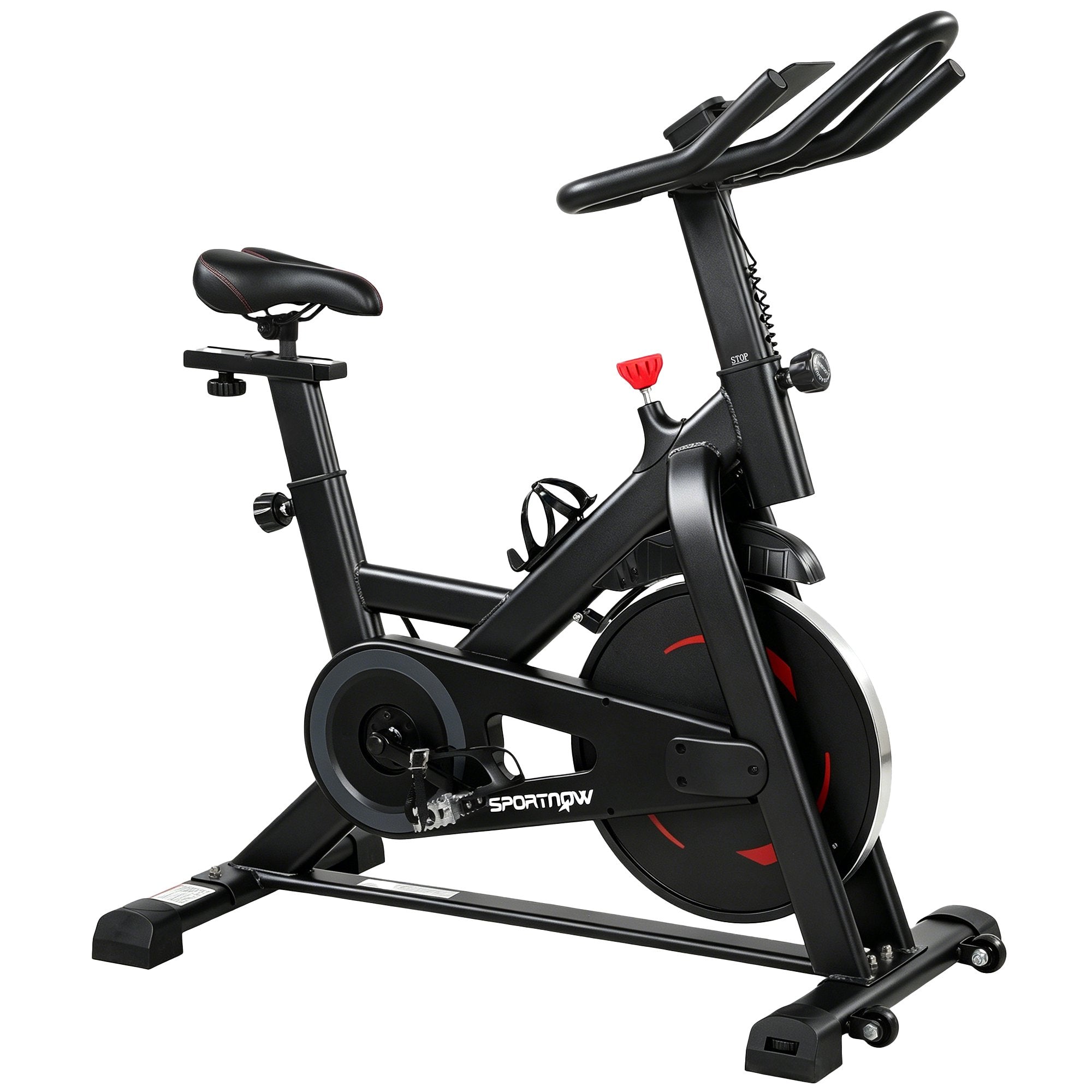 Motionscykel med app, magnetisk resistans, LCD