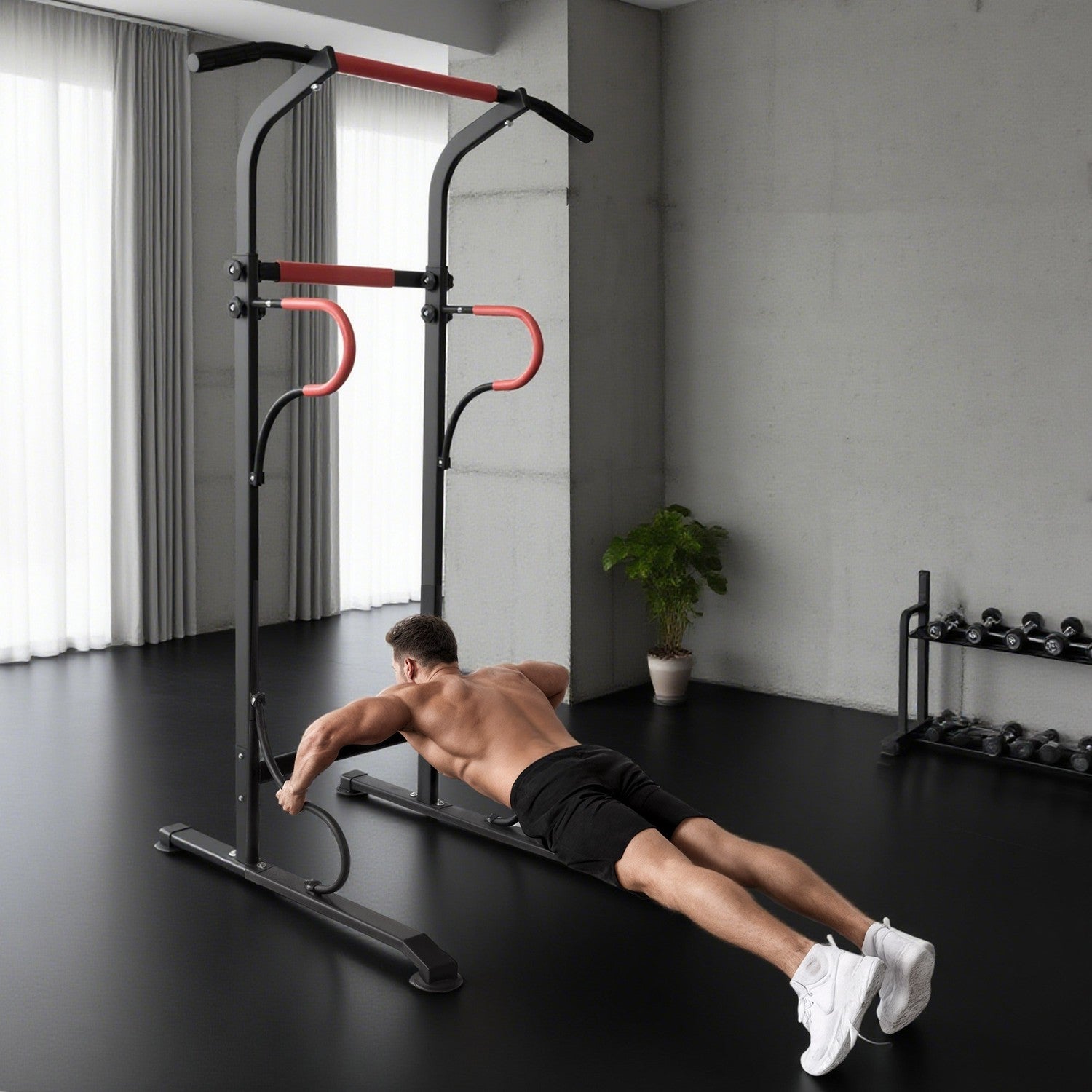 Multifunktionell doppstation, justerbar höjd, 120 kg kapacitet