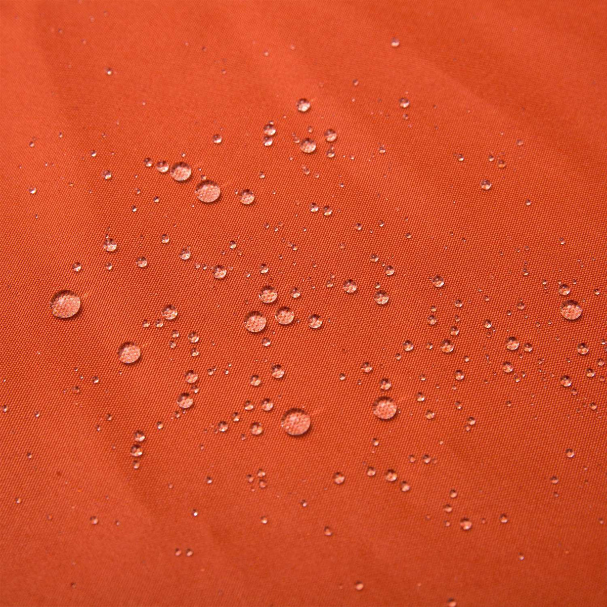 Toit de tonnelle en polyester orange, pare-soleil, 3x3 m