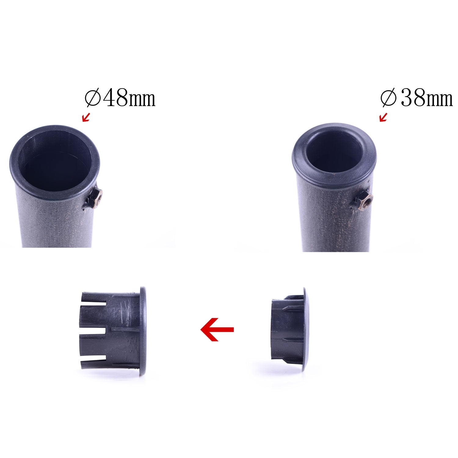 Parasollbas i brons – 9 kg, polyesterharts, 38/48 mm