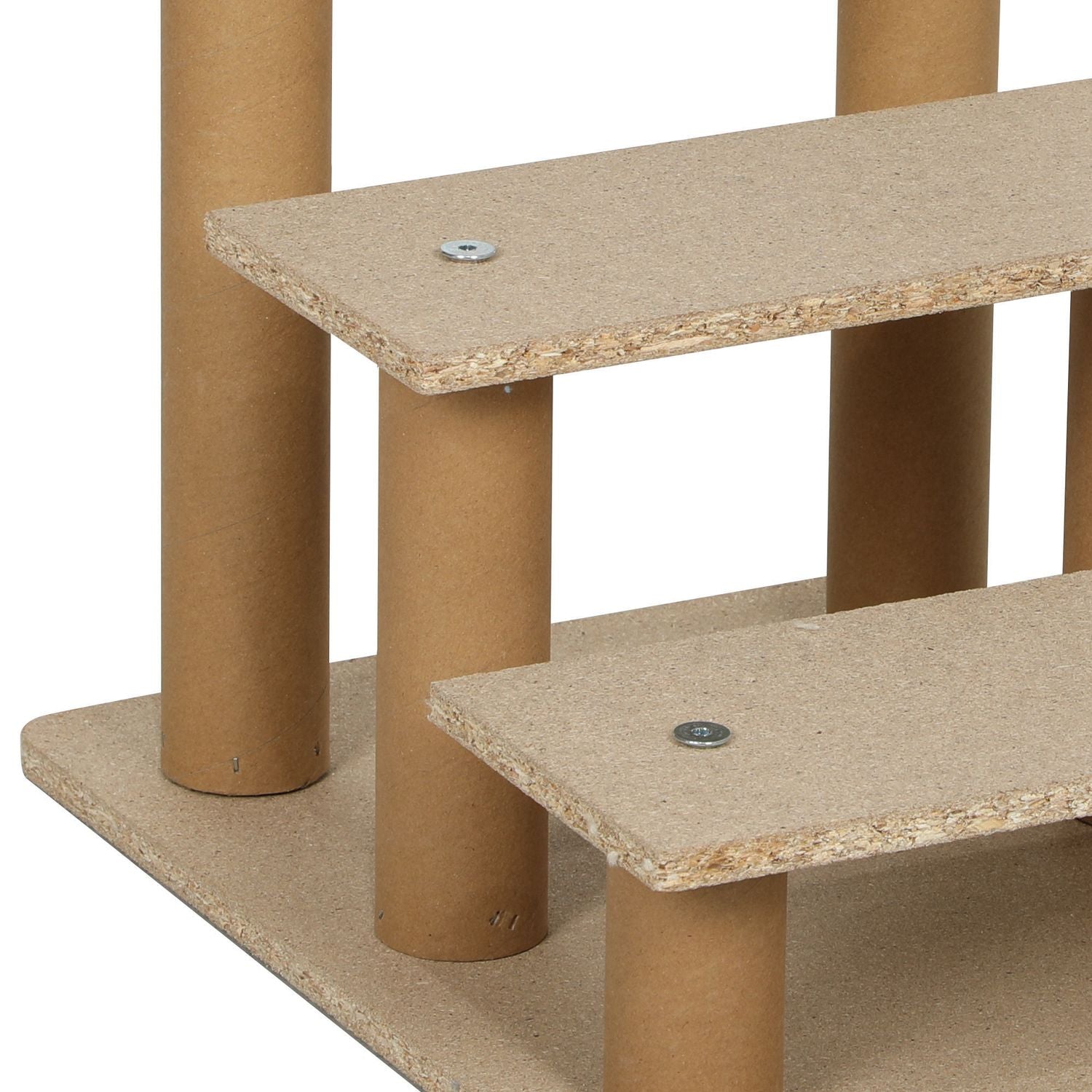 Pet Stairs 3-Step Plush Look, katter och små hundar, 5 kg