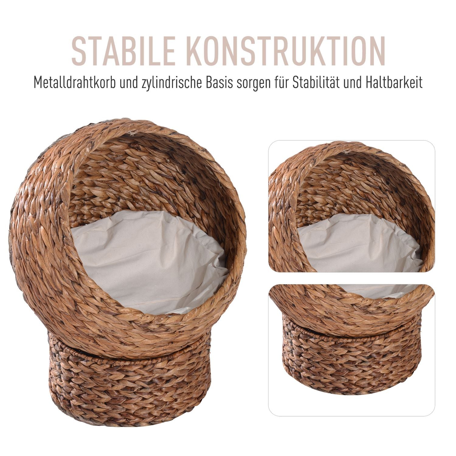 Rattan Cat Bed with Dyna – Bekväm och snygg design