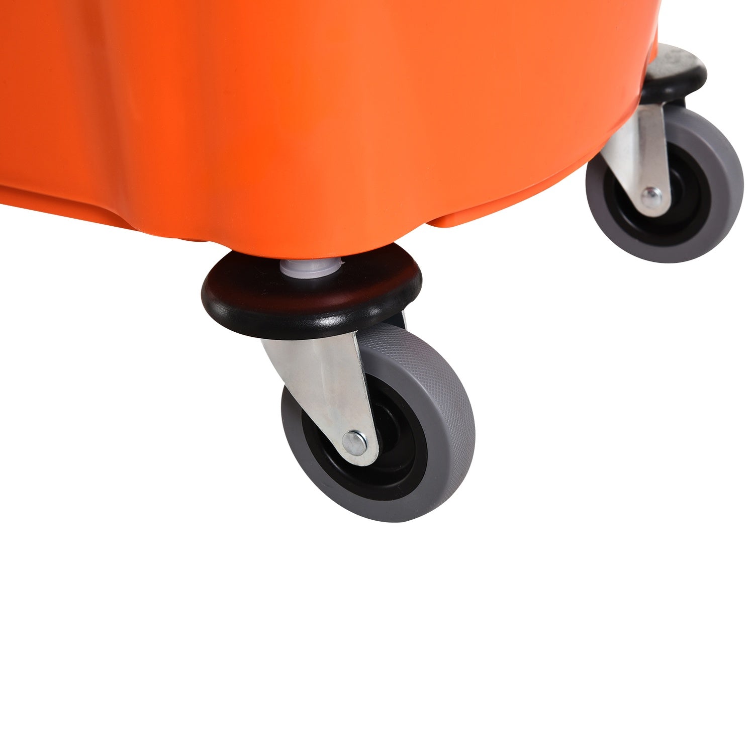 Rengöringsvagn med vridsystem, 36L - Svart/Orange