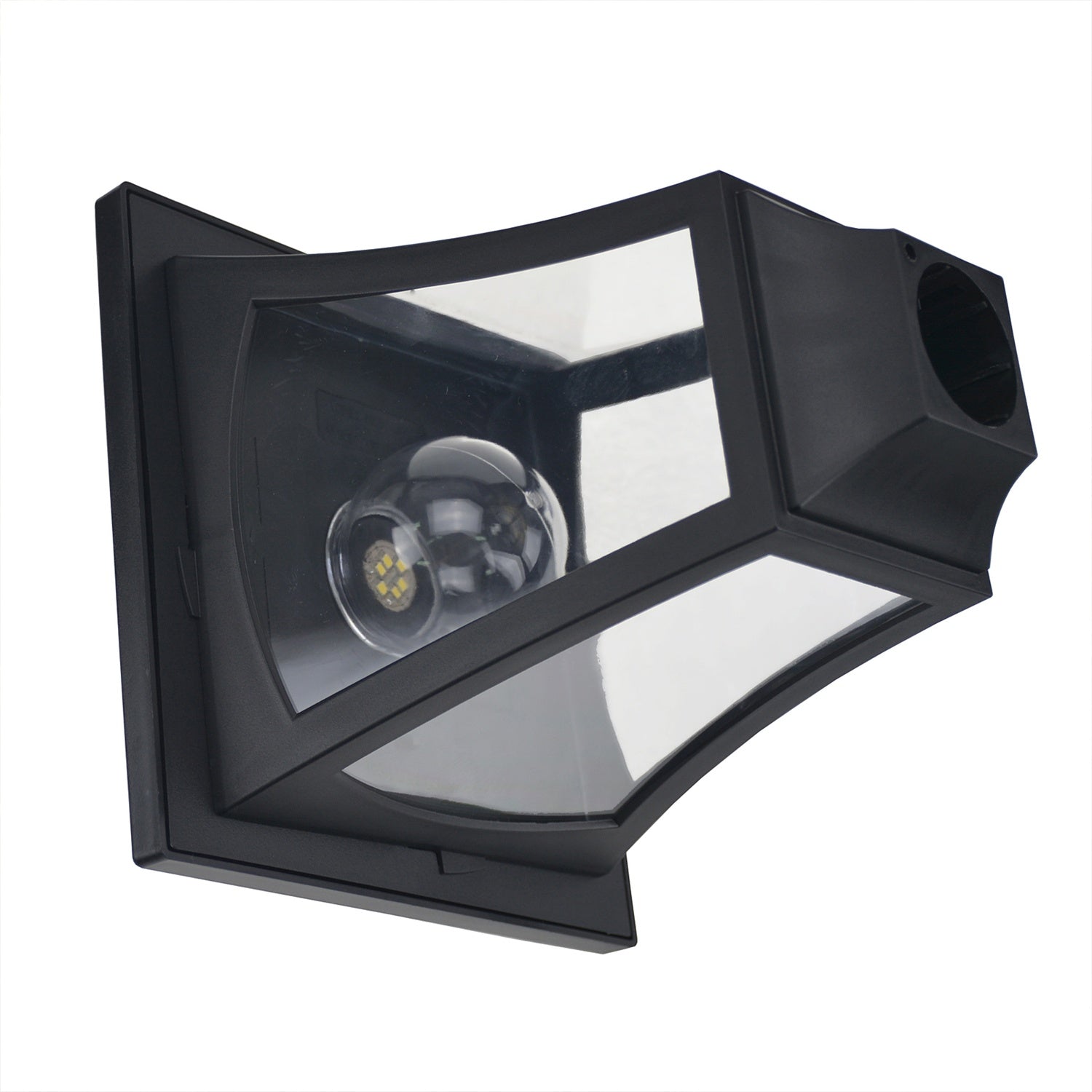 Solar Garden Path Light, 3 lågor, rostfritt stål, LED
