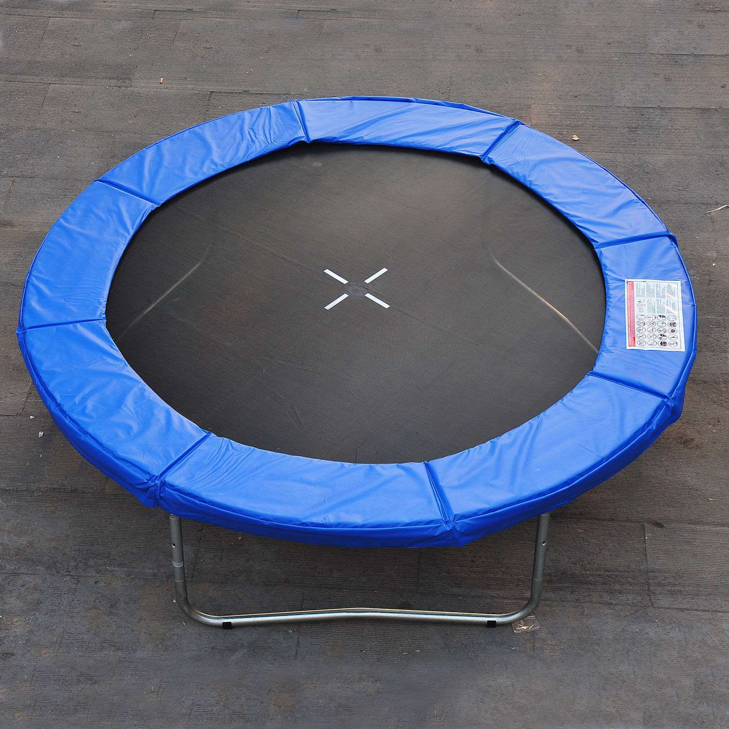 Trampolin kantskydd & skyddsnät, väderbeständig, 8-15 ft