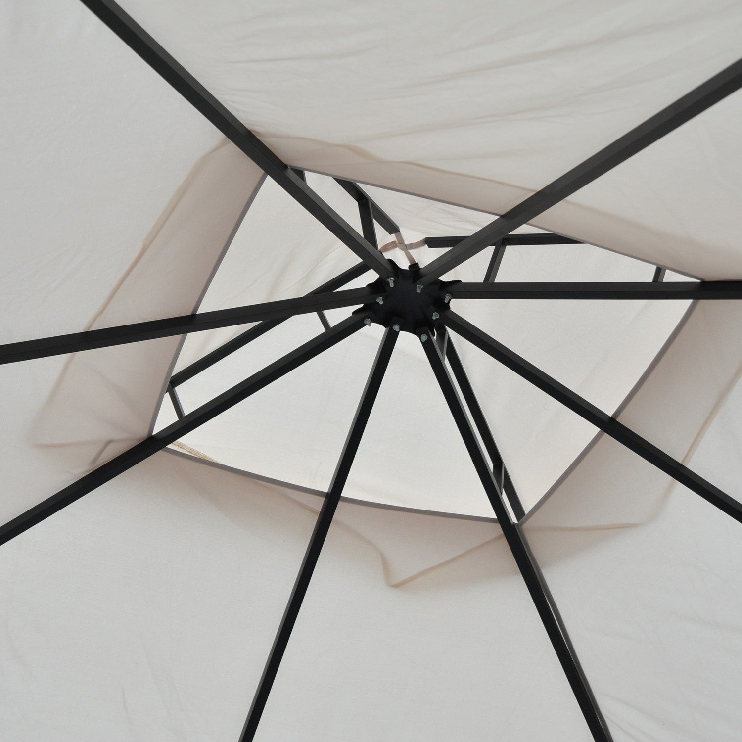 Trädgårdsfesttält – dubbeltak, 3x3M tält