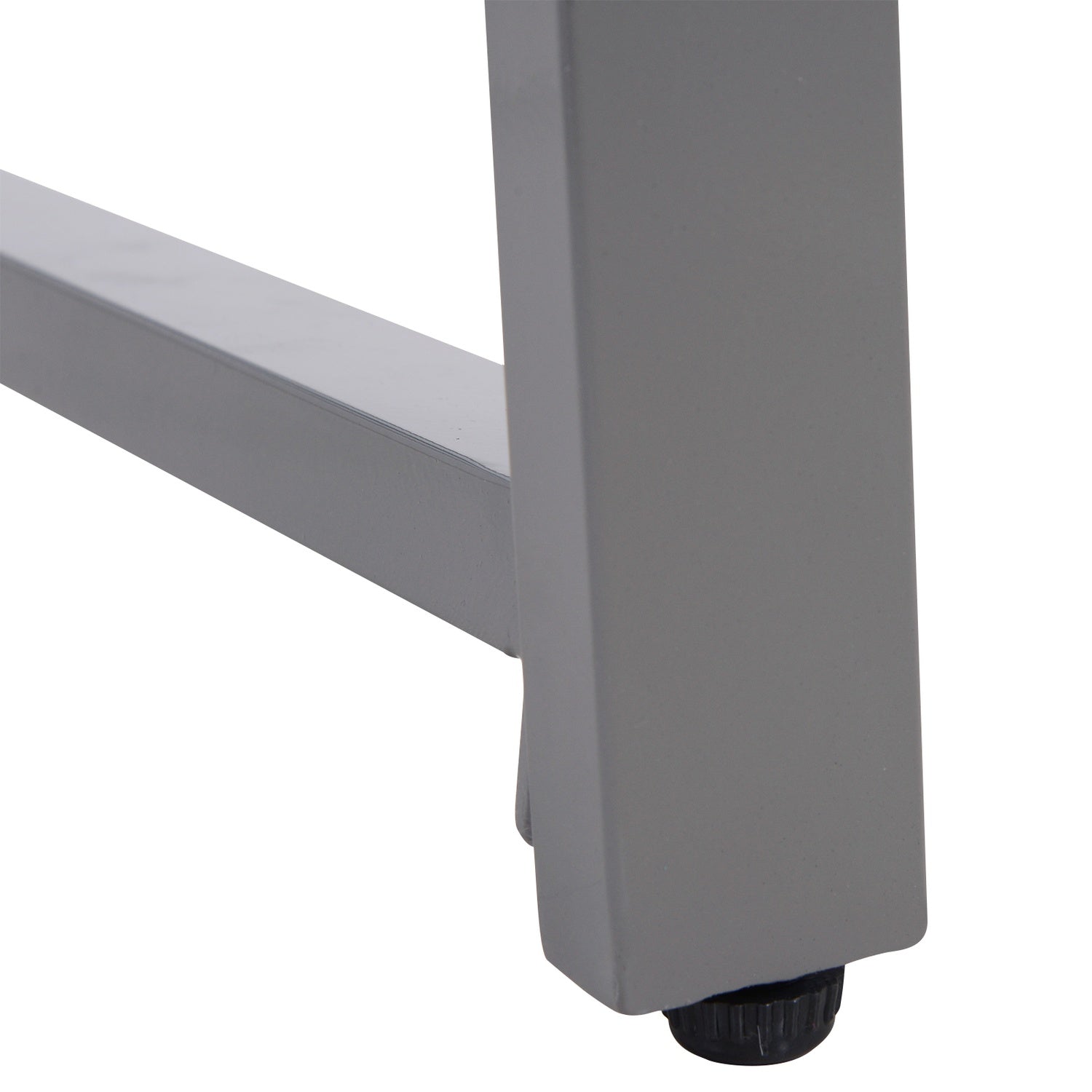 Trädgårdssidobord, härdat glas, polyrotting & aluminium