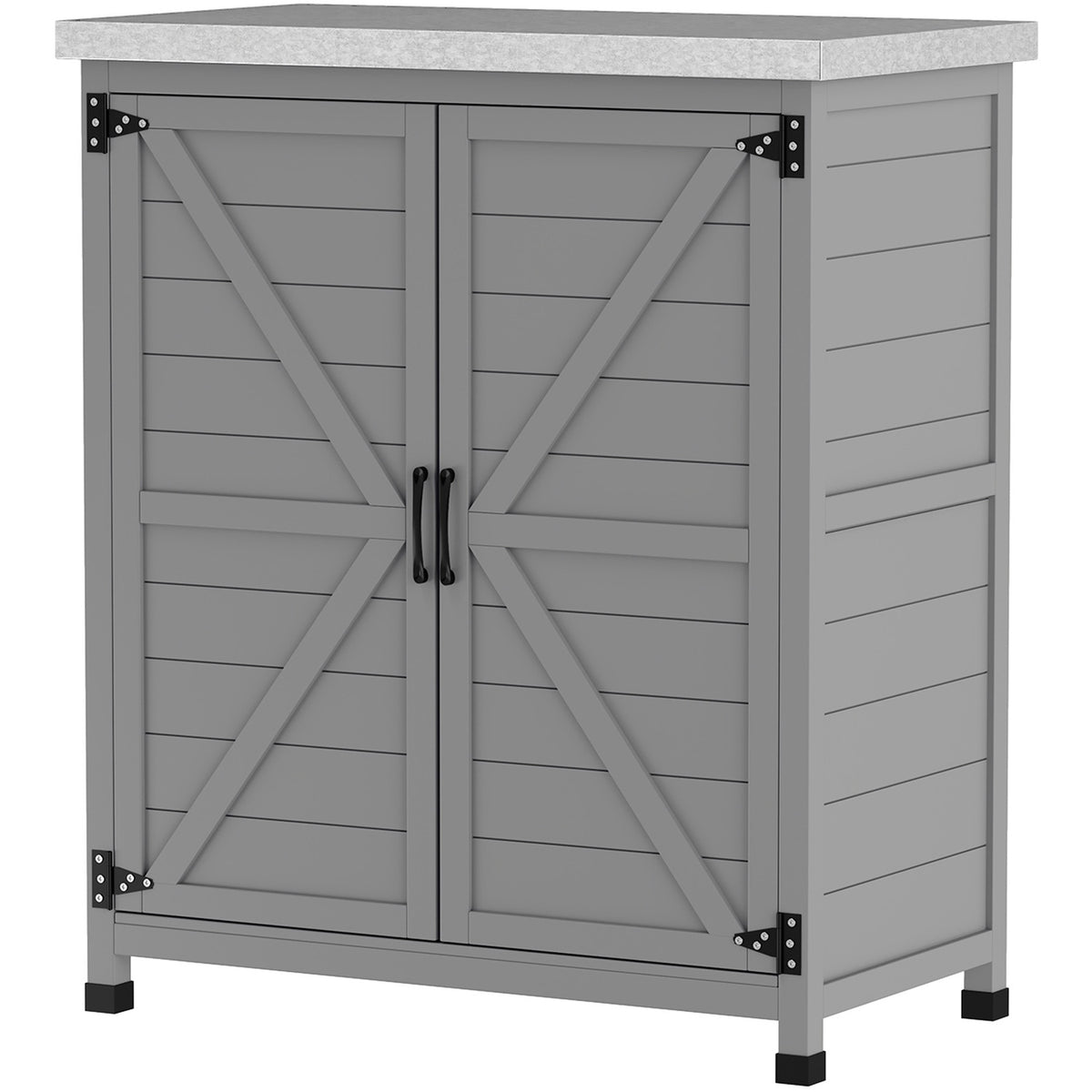 Armoire de jardin extérieure – abri à outils résistant aux intempéries