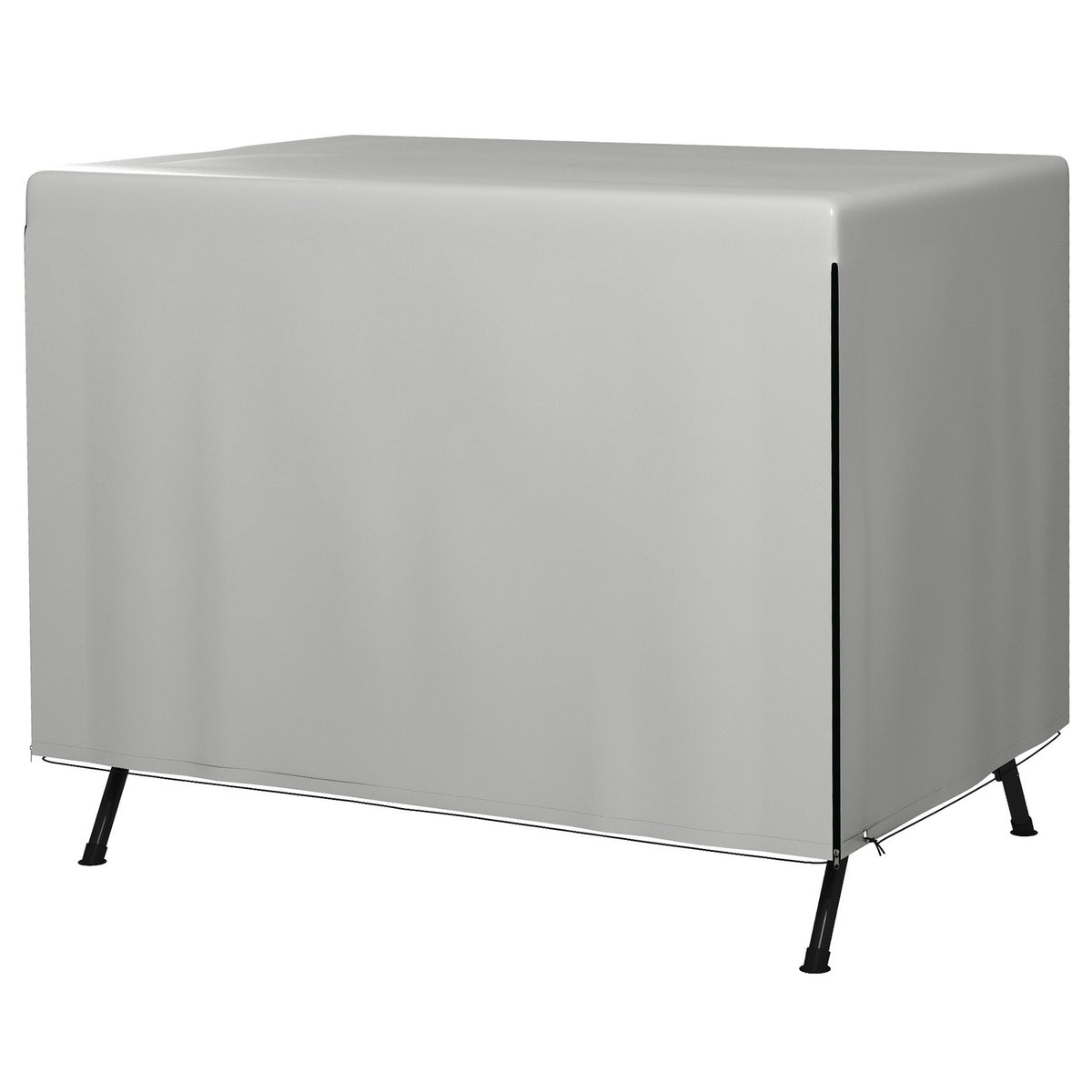 Vattentät UV-beständig trädgårdsmöbler Presenningskåpa, rektangulär, 215x155x150 cm