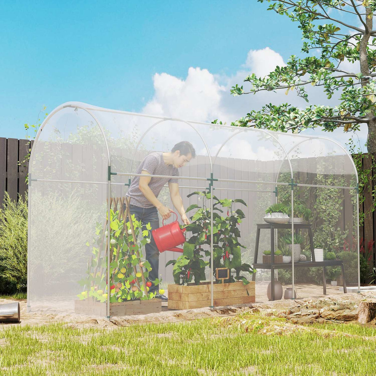 Film pour serre imperméable anti-UV 8x10m, indéchirable