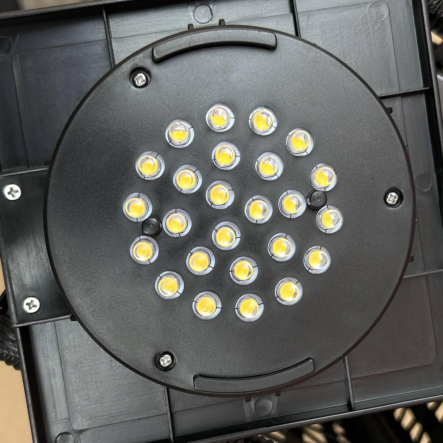 Vattentät rotting Solar Path Light, Auto Sensor LED-lampa