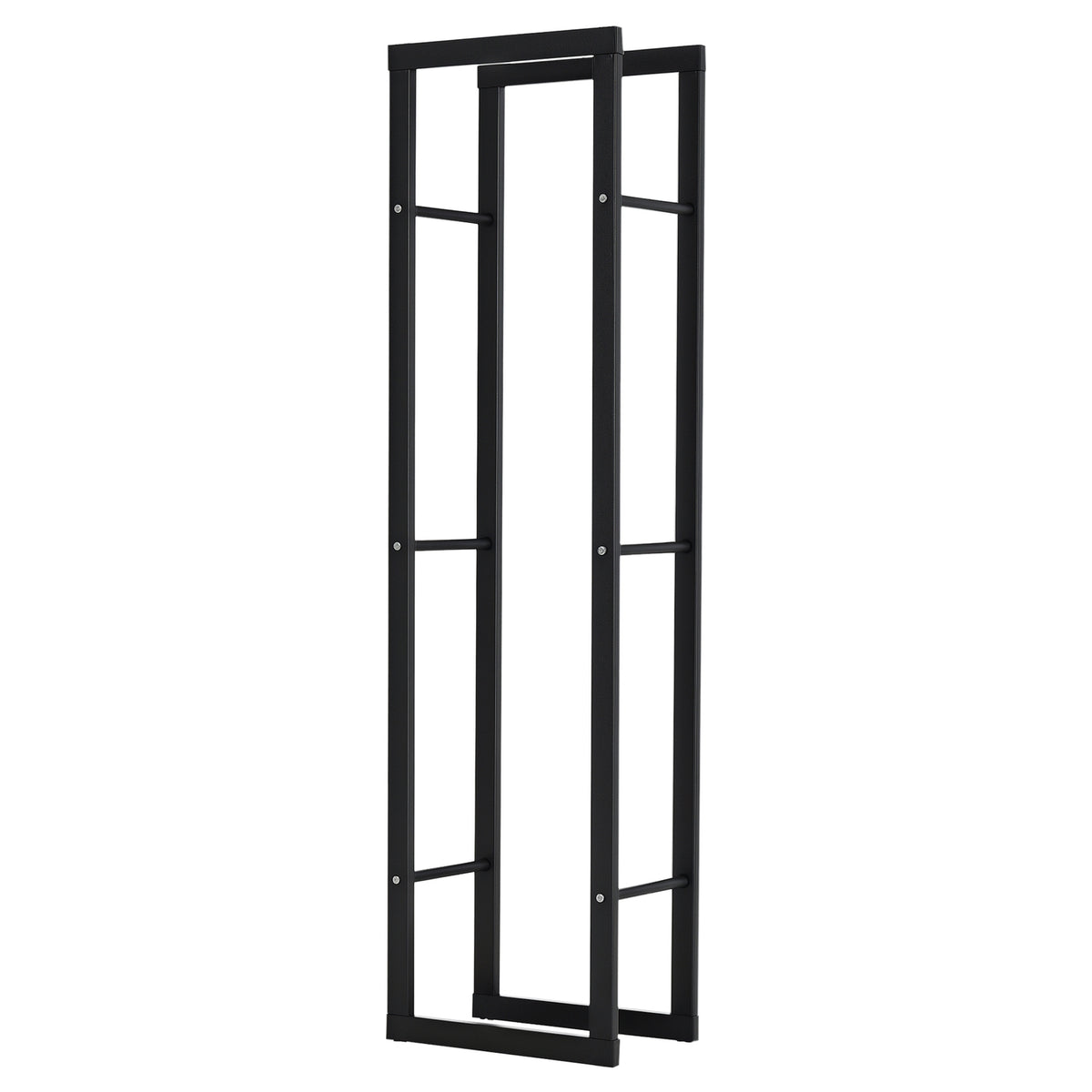 Vedställ, metall, 40x25x150 cm, rymmer upp till 100 kg