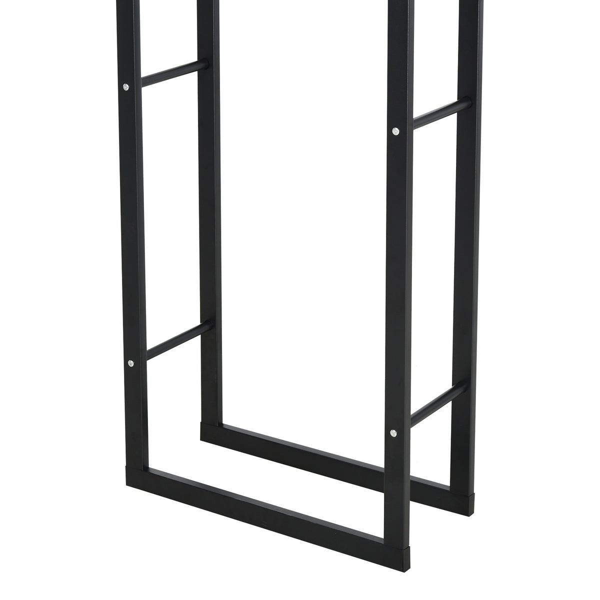 Vedställ, metall, 40x25x150 cm, rymmer upp till 100 kg